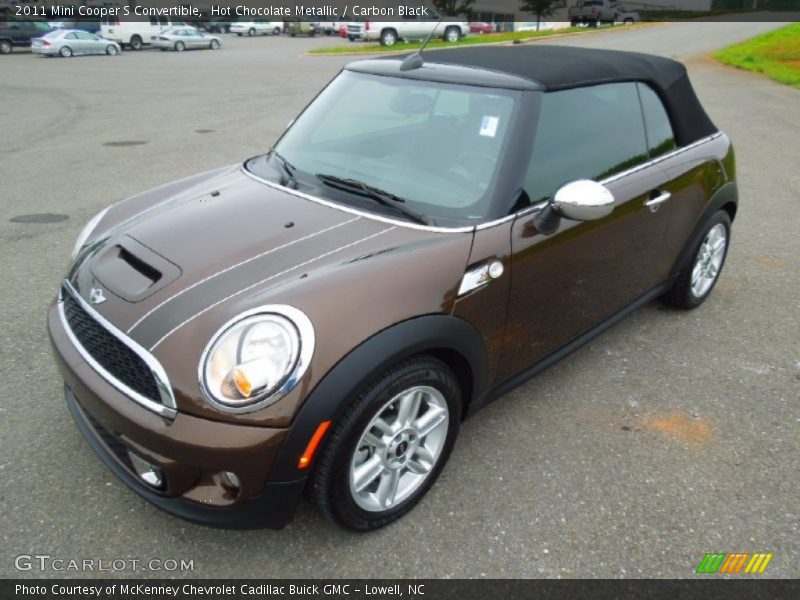 Hot Chocolate Metallic / Carbon Black 2011 Mini Cooper S Convertible