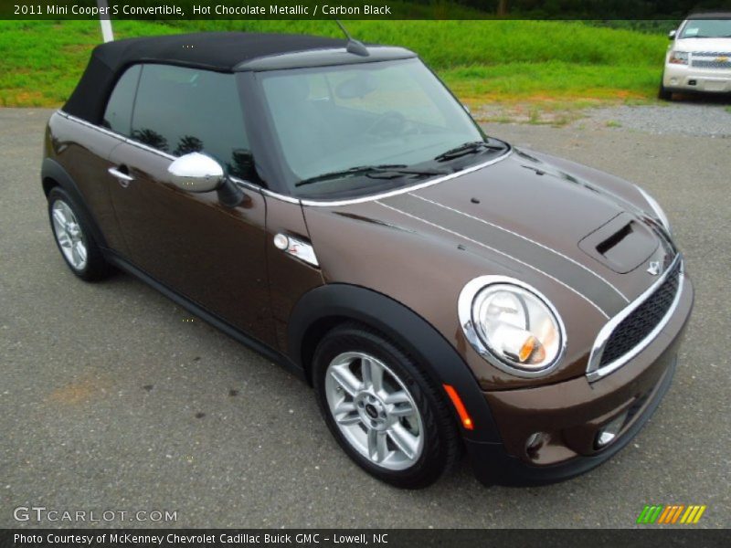 Front 3/4 View of 2011 Cooper S Convertible