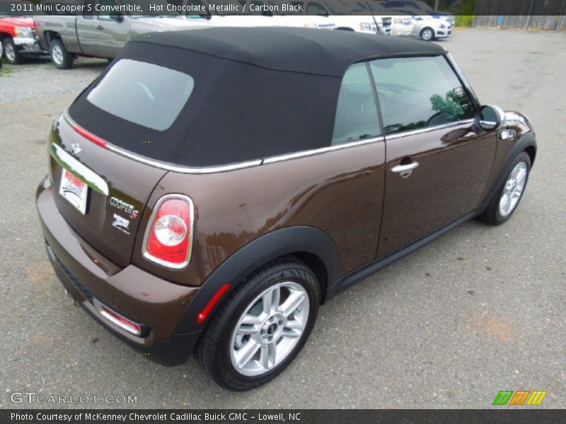 Hot Chocolate Metallic / Carbon Black 2011 Mini Cooper S Convertible