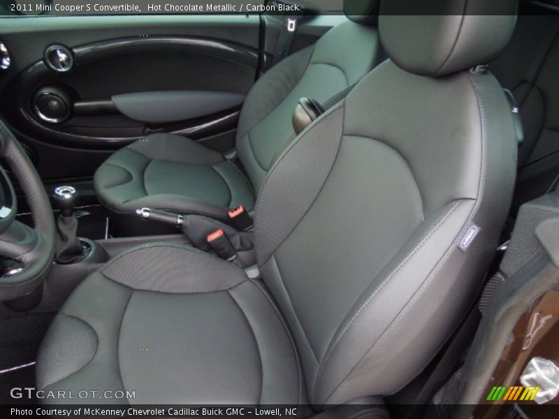 Hot Chocolate Metallic / Carbon Black 2011 Mini Cooper S Convertible