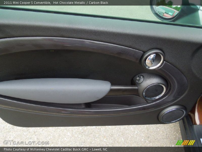 Hot Chocolate Metallic / Carbon Black 2011 Mini Cooper S Convertible