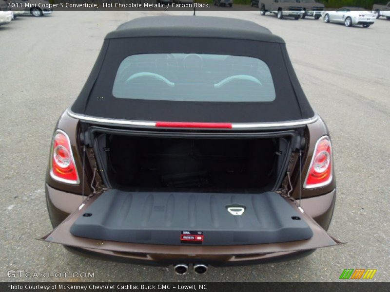 Hot Chocolate Metallic / Carbon Black 2011 Mini Cooper S Convertible