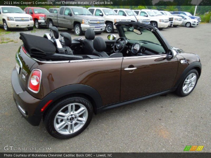 Hot Chocolate Metallic / Carbon Black 2011 Mini Cooper S Convertible