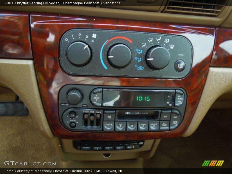 Controls of 2001 Sebring LXi Sedan
