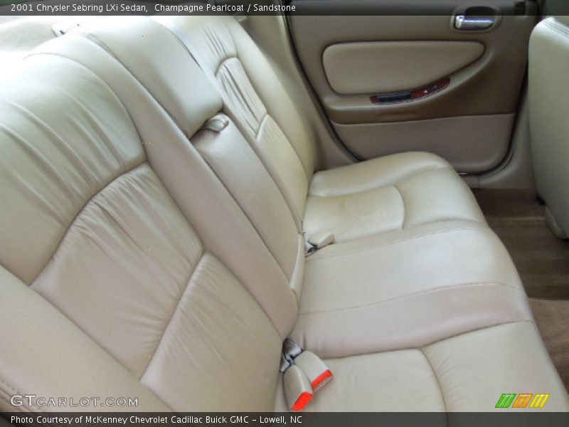 Champagne Pearlcoat / Sandstone 2001 Chrysler Sebring LXi Sedan