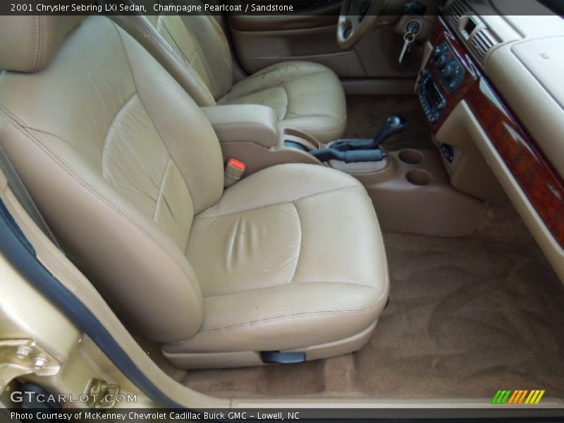  2001 Sebring LXi Sedan Sandstone Interior