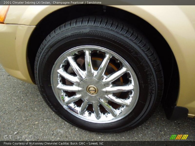 Champagne Pearlcoat / Sandstone 2001 Chrysler Sebring LXi Sedan