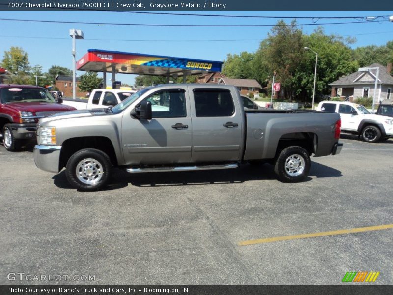 Graystone Metallic / Ebony 2007 Chevrolet Silverado 2500HD LT Crew Cab