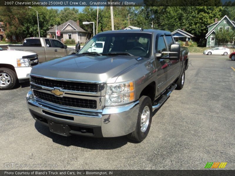 Graystone Metallic / Ebony 2007 Chevrolet Silverado 2500HD LT Crew Cab