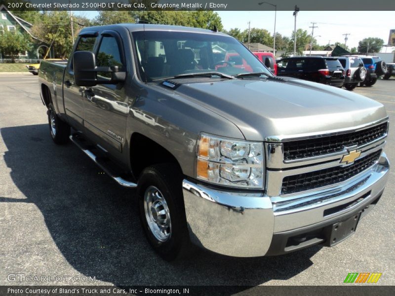 Graystone Metallic / Ebony 2007 Chevrolet Silverado 2500HD LT Crew Cab