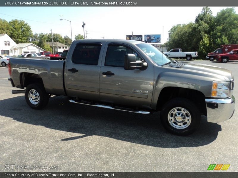 Graystone Metallic / Ebony 2007 Chevrolet Silverado 2500HD LT Crew Cab