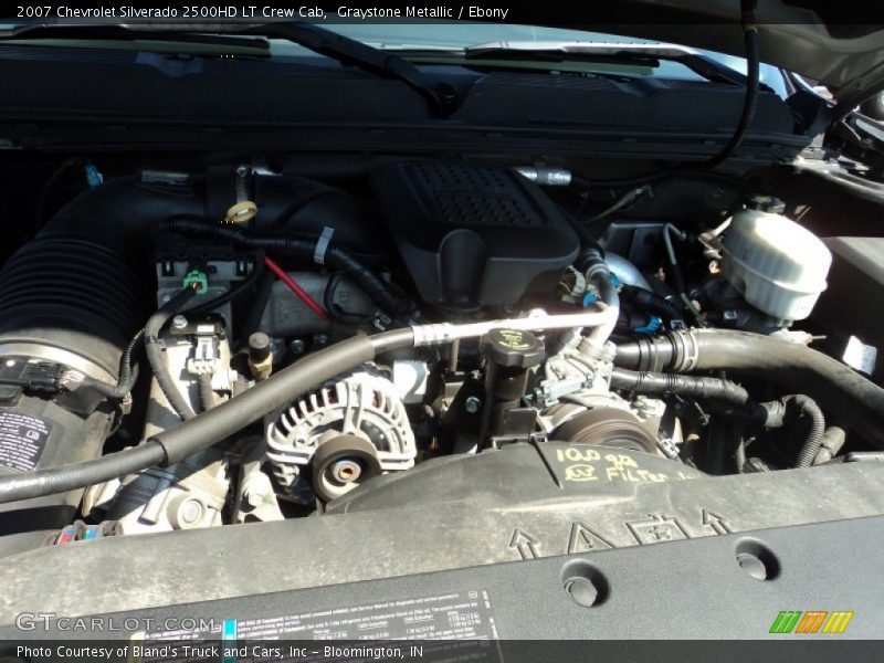 Graystone Metallic / Ebony 2007 Chevrolet Silverado 2500HD LT Crew Cab