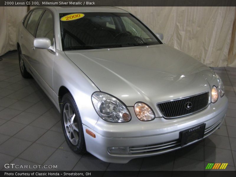 Millenium Silver Metallic / Black 2000 Lexus GS 300