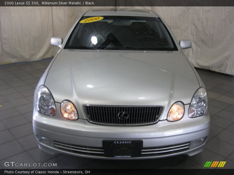 Millenium Silver Metallic / Black 2000 Lexus GS 300