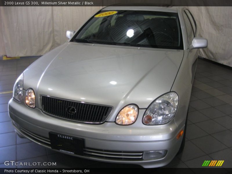 Millenium Silver Metallic / Black 2000 Lexus GS 300