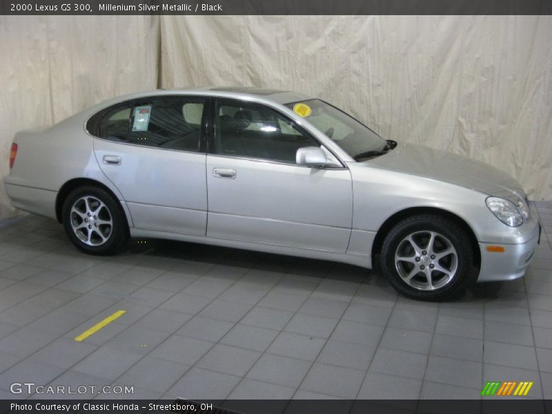 Millenium Silver Metallic / Black 2000 Lexus GS 300