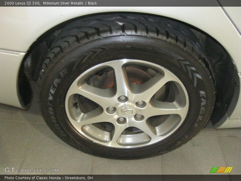 Millenium Silver Metallic / Black 2000 Lexus GS 300