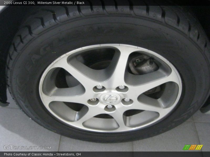 Millenium Silver Metallic / Black 2000 Lexus GS 300