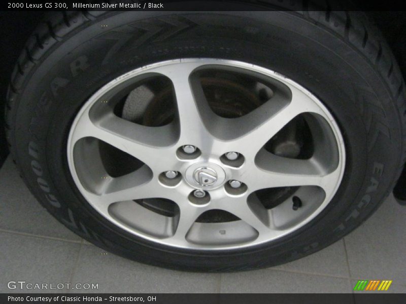 Millenium Silver Metallic / Black 2000 Lexus GS 300