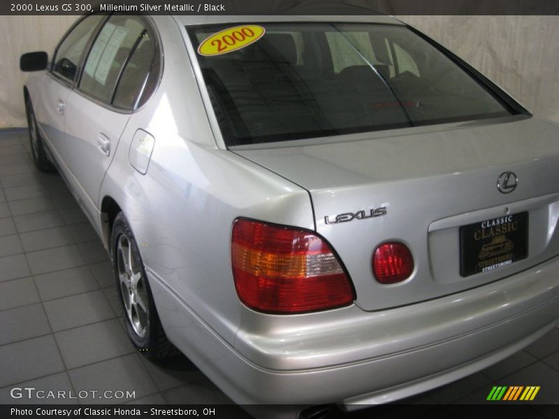 Millenium Silver Metallic / Black 2000 Lexus GS 300