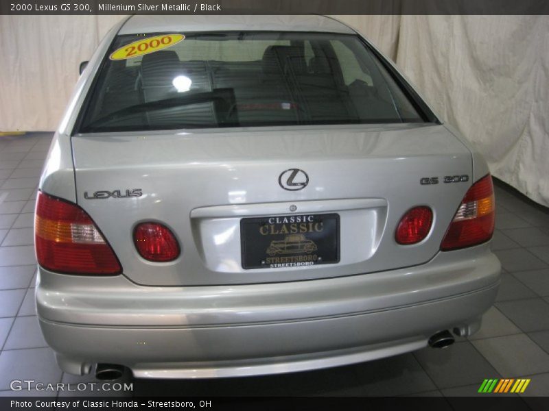 Millenium Silver Metallic / Black 2000 Lexus GS 300