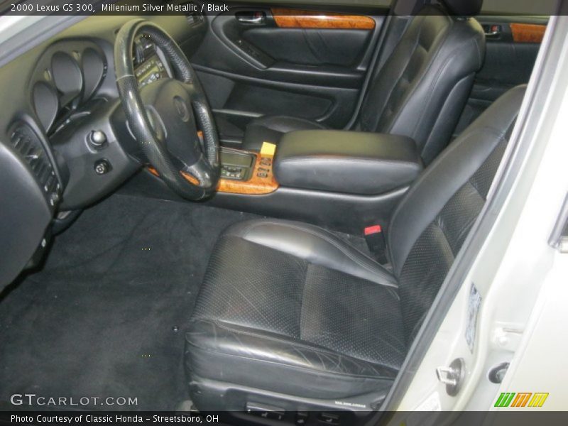 Millenium Silver Metallic / Black 2000 Lexus GS 300