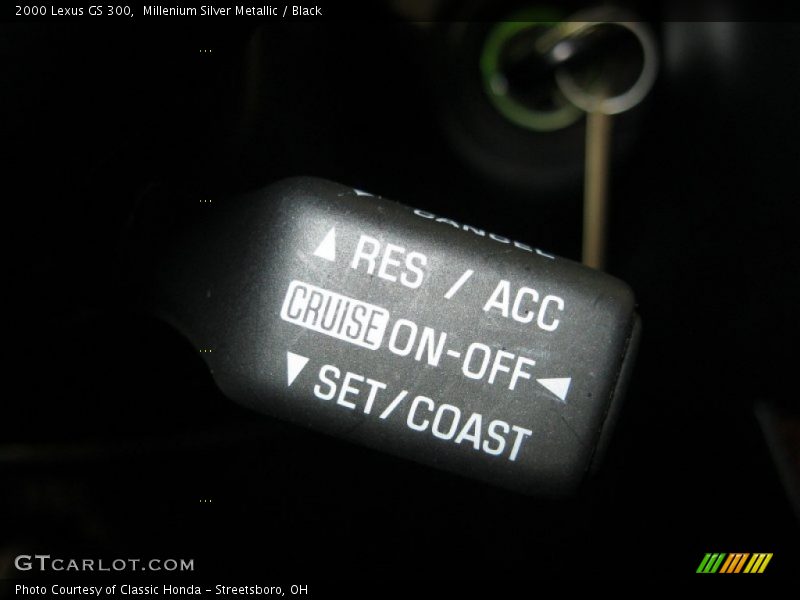 Millenium Silver Metallic / Black 2000 Lexus GS 300