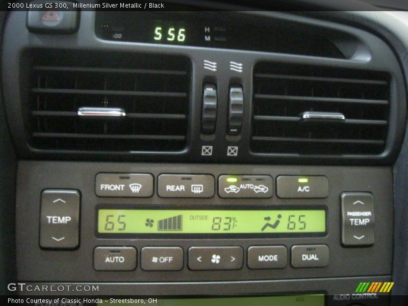 Millenium Silver Metallic / Black 2000 Lexus GS 300