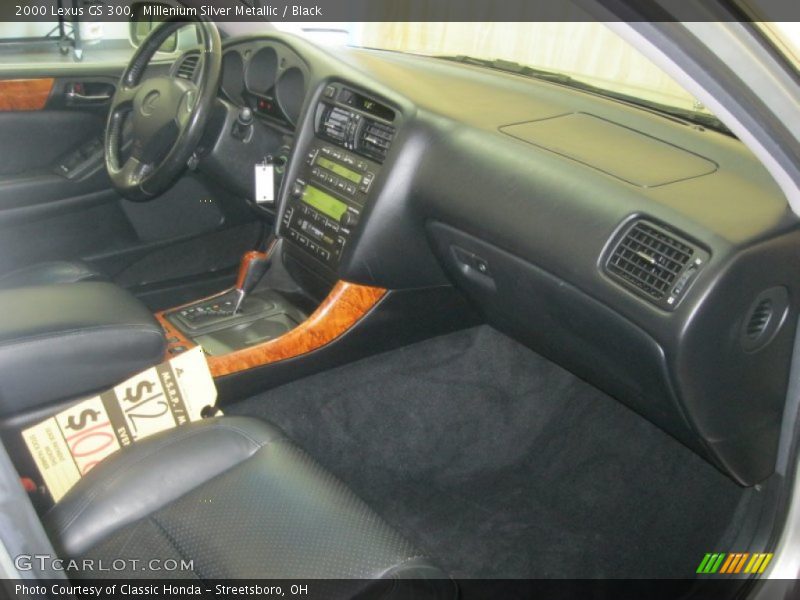 Millenium Silver Metallic / Black 2000 Lexus GS 300