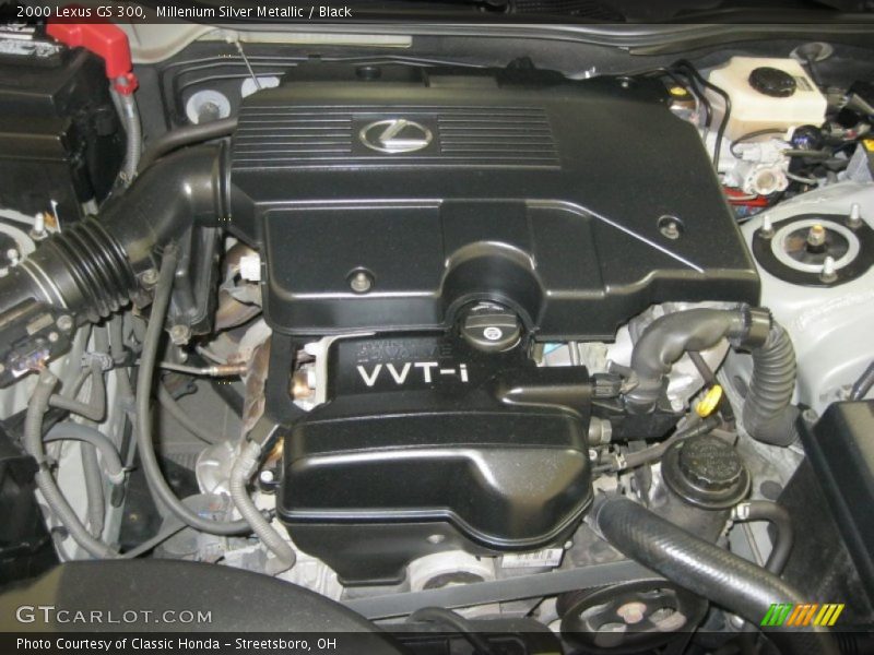 Millenium Silver Metallic / Black 2000 Lexus GS 300