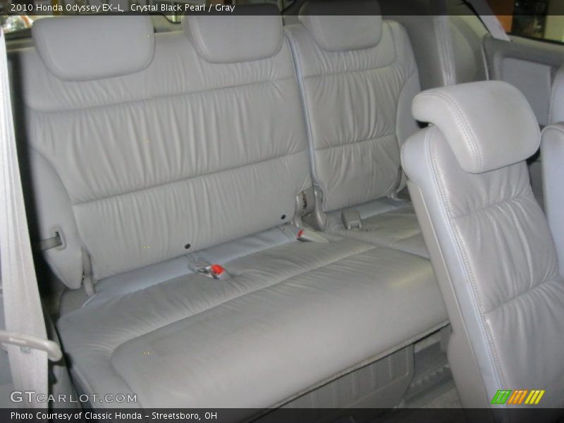 Crystal Black Pearl / Gray 2010 Honda Odyssey EX-L