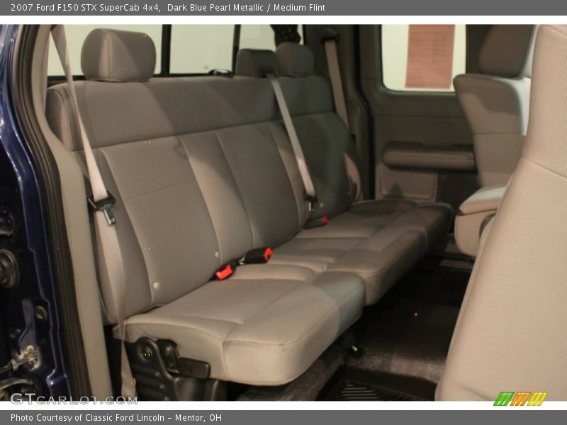 Dark Blue Pearl Metallic / Medium Flint 2007 Ford F150 STX SuperCab 4x4