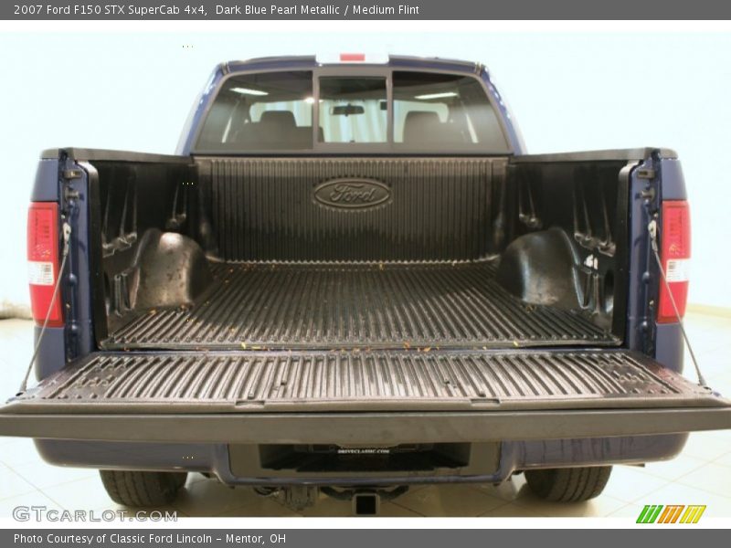 Dark Blue Pearl Metallic / Medium Flint 2007 Ford F150 STX SuperCab 4x4