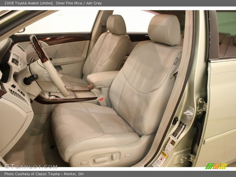 Silver Pine Mica / Ash Gray 2008 Toyota Avalon Limited