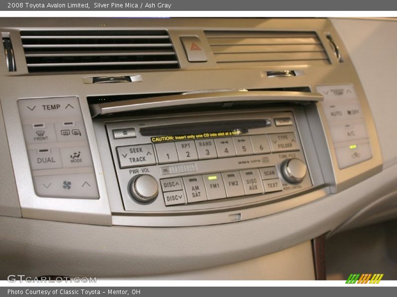 Silver Pine Mica / Ash Gray 2008 Toyota Avalon Limited