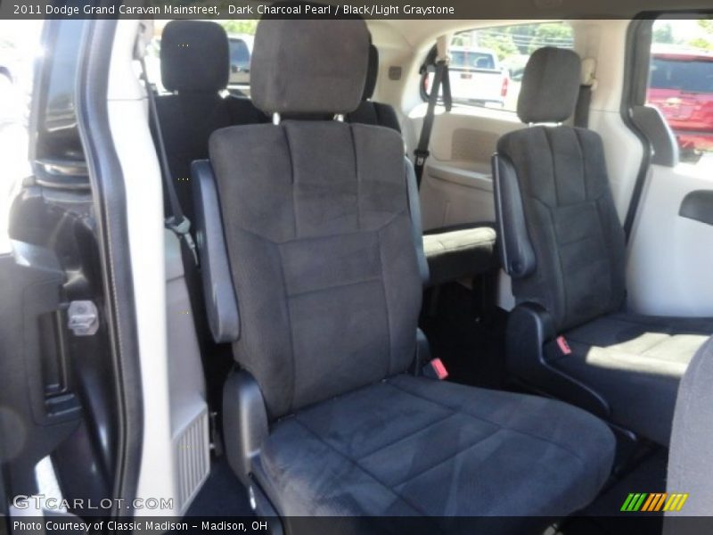 Dark Charcoal Pearl / Black/Light Graystone 2011 Dodge Grand Caravan Mainstreet