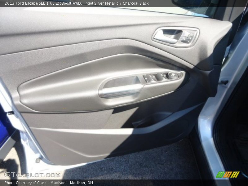 Ingot Silver Metallic / Charcoal Black 2013 Ford Escape SEL 1.6L EcoBoost 4WD