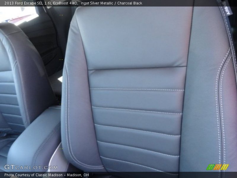 Ingot Silver Metallic / Charcoal Black 2013 Ford Escape SEL 1.6L EcoBoost 4WD