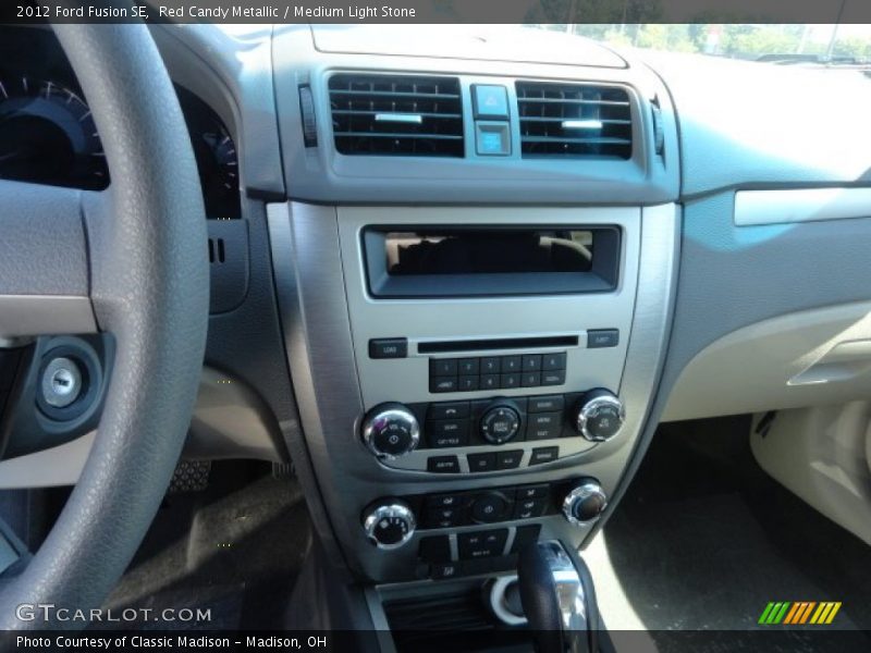 Controls of 2012 Fusion SE