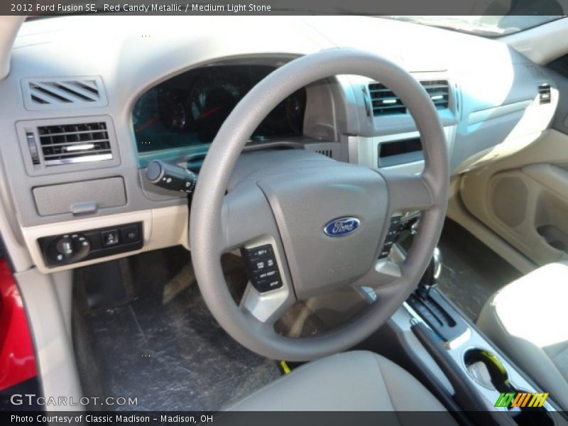  2012 Fusion SE Steering Wheel