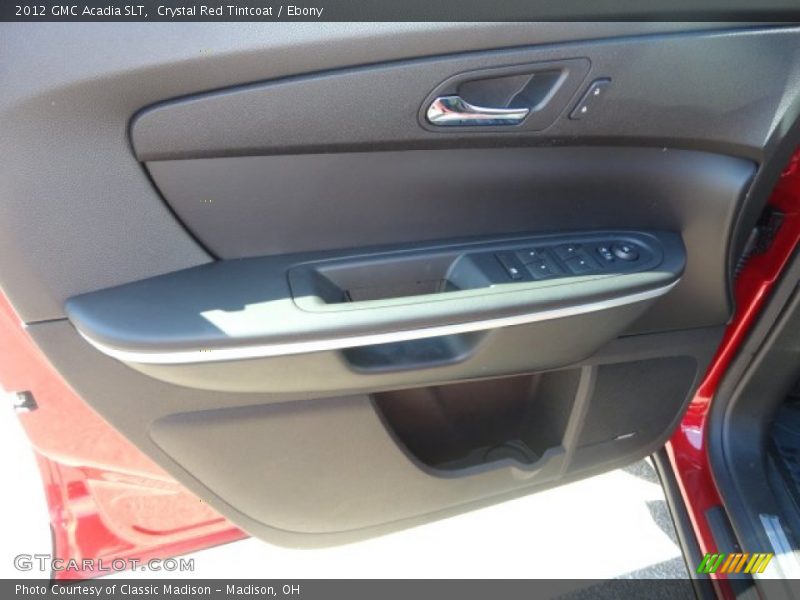 Crystal Red Tintcoat / Ebony 2012 GMC Acadia SLT
