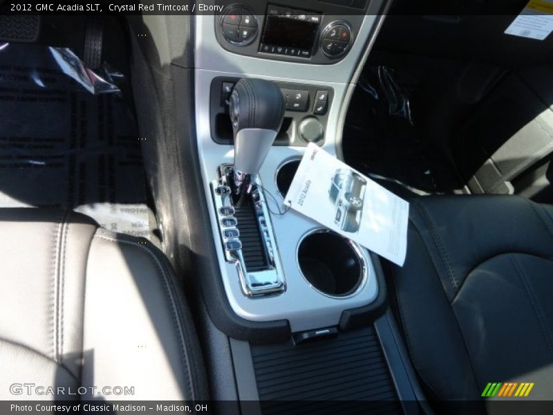 Crystal Red Tintcoat / Ebony 2012 GMC Acadia SLT