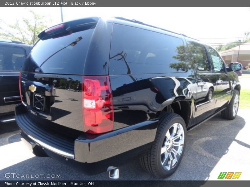 Black / Ebony 2013 Chevrolet Suburban LTZ 4x4