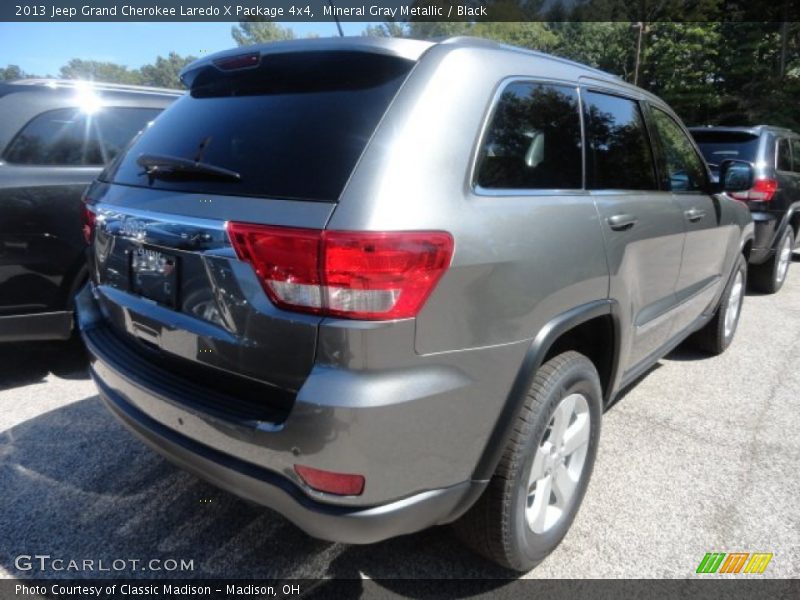 Mineral Gray Metallic / Black 2013 Jeep Grand Cherokee Laredo X Package 4x4