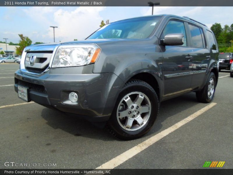 Polished Metal Metallic / Black 2011 Honda Pilot Touring