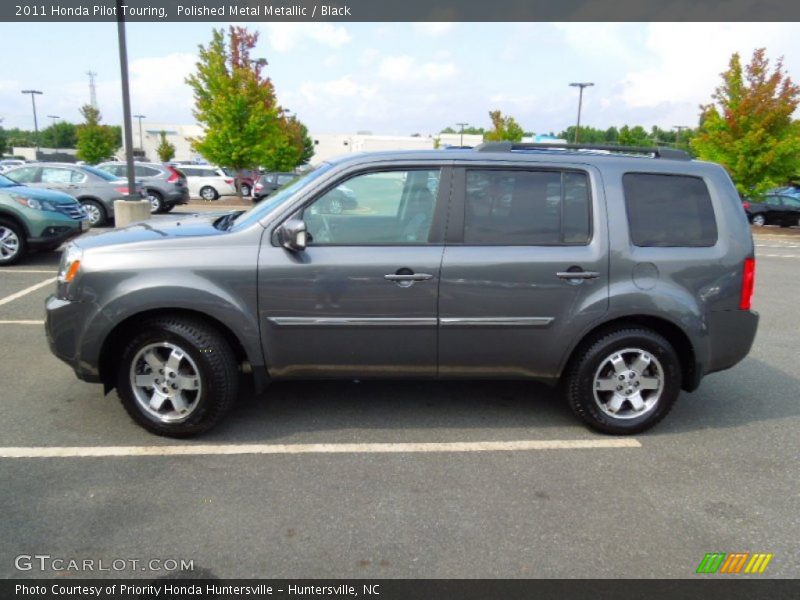 Polished Metal Metallic / Black 2011 Honda Pilot Touring
