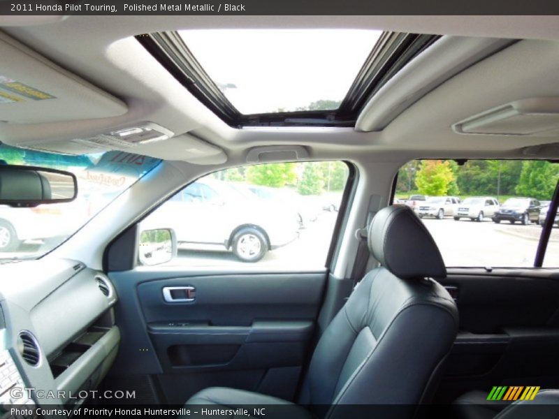 Polished Metal Metallic / Black 2011 Honda Pilot Touring