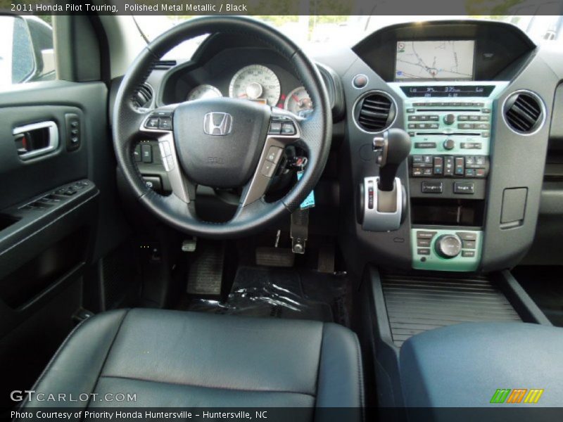 Polished Metal Metallic / Black 2011 Honda Pilot Touring