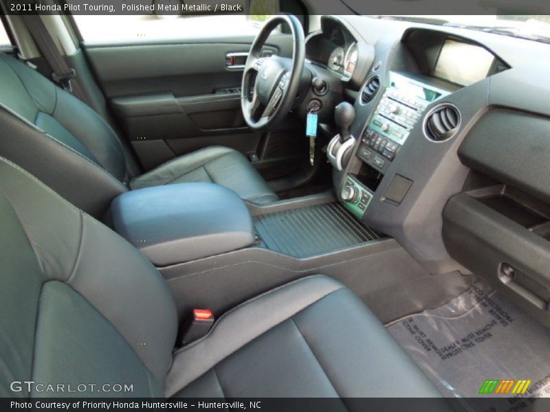 Polished Metal Metallic / Black 2011 Honda Pilot Touring