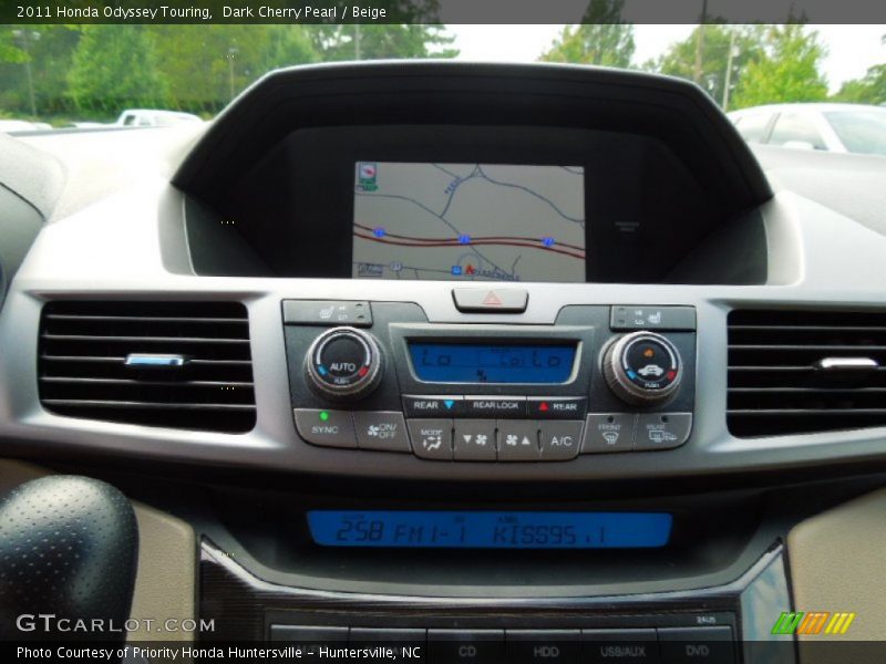 Controls of 2011 Odyssey Touring